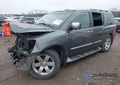 2011 Nissan Armada Sl from USA, damaged, VIN 5N1BA0ND8BN623224